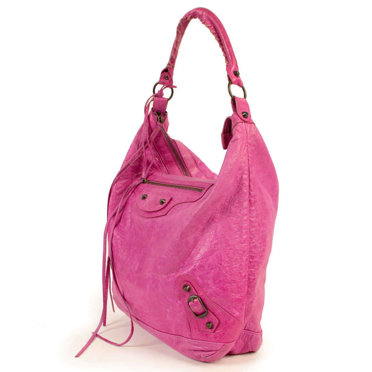 Balenciaga Purple Day Hobo Shoulder Bag for the best price at Labellov secondhand luxury.