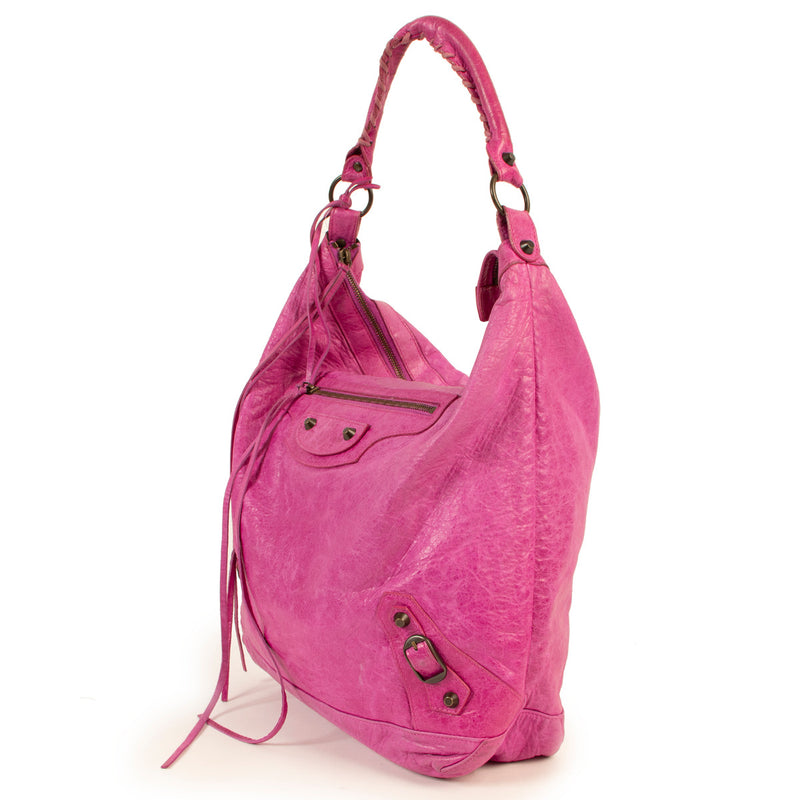 Balenciaga Purple Day Hobo Shoulder Bag for the best price at Labellov secondhand luxury.