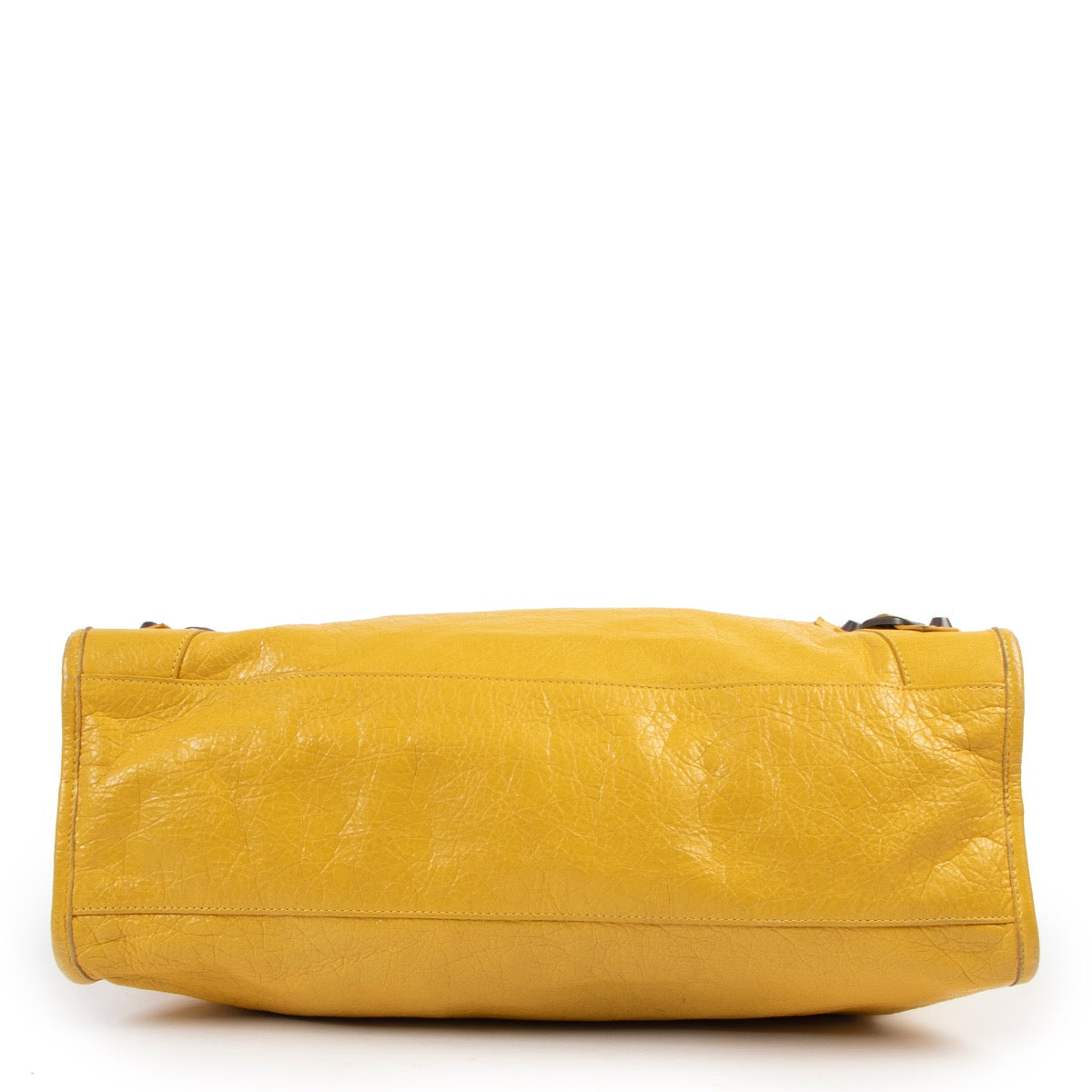 Buy a 100% authentic second hand Balenciaga Tournesol Yellow Classic Arena City Handbag at Labellov