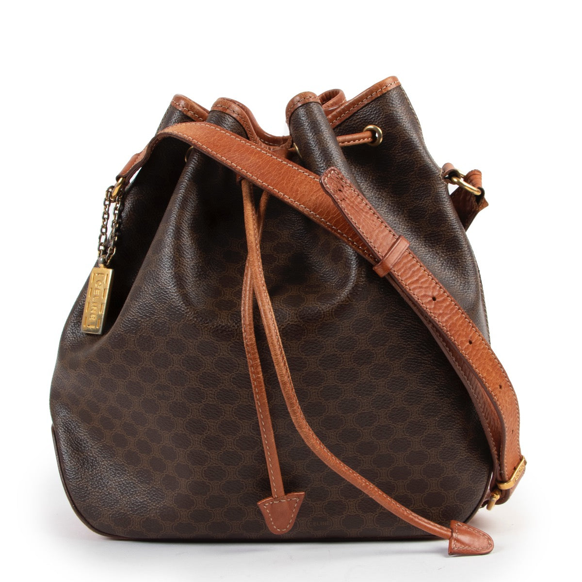 Buy an authentic second hand Celine Triomphe Monogram Crossbody at Labellov