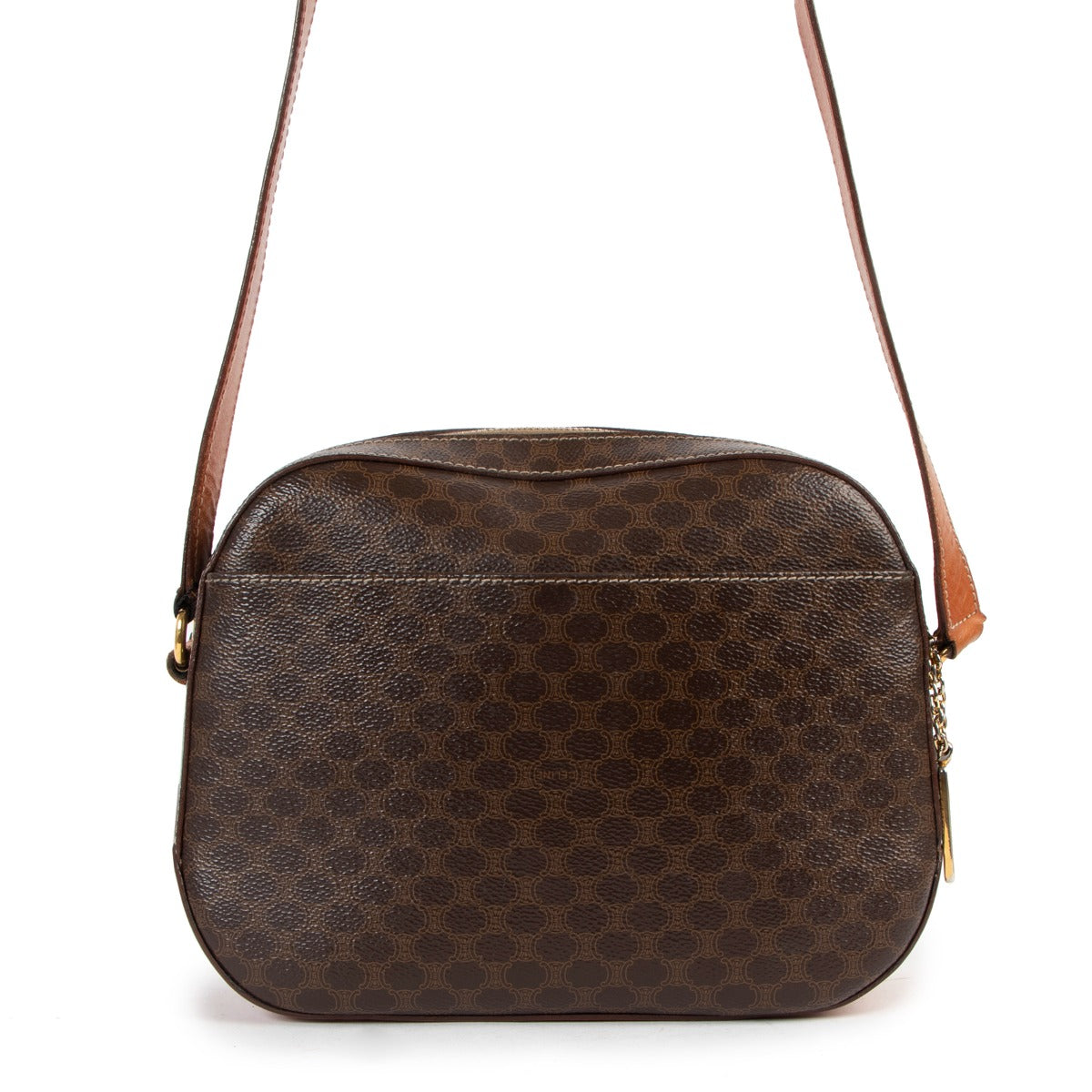 Celine Macadam Canvas Vintage Crossbody Bag