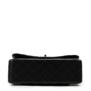 Shop second hand designer Chanel Black Quilted Lambskin Jumbo Large Classic Flap Bag at Labellov