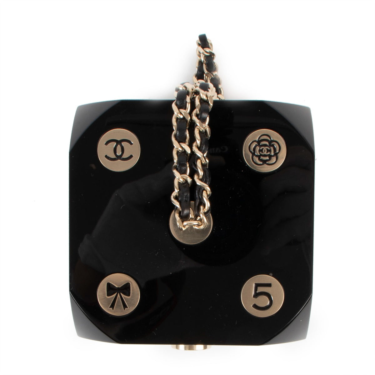 Chanel Autumn/Winter 2015 Couture Dice Casino Minaudière Plexiglass Bag