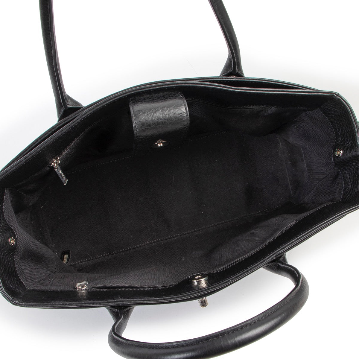 Chanel Zwarte Executive Cerf Top handle