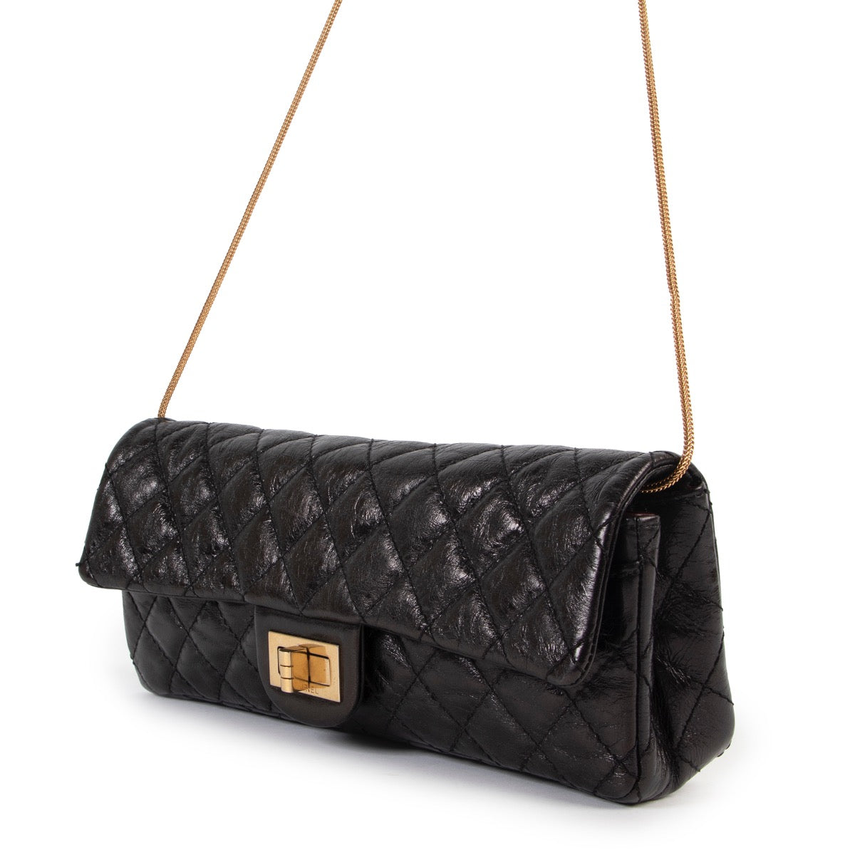 acheter en ligne seconde main Chanel 2.55 Reissue Clutch Evening Bag