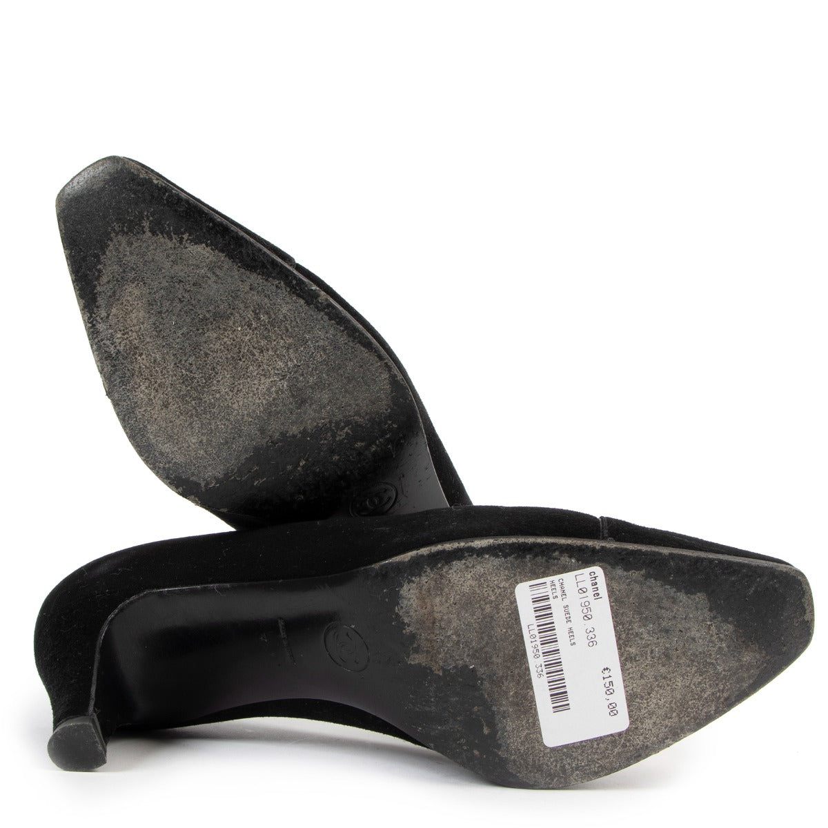 Chanel Fall/Winter 1996 Suede Square Toe Pumps