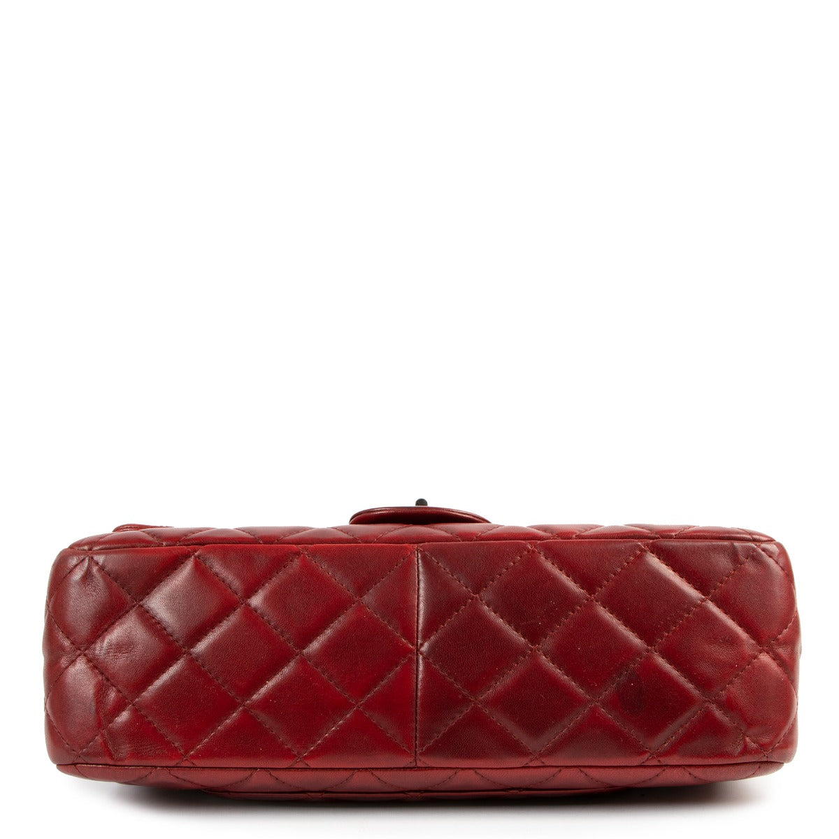 Authentic second hand designer Chanel Burgundy Reissue 2.55 Maxi Quilted Lambskin Flap Bag at labellov.com