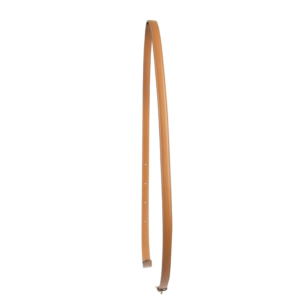 Delvaux Camel Leather Bag Strap