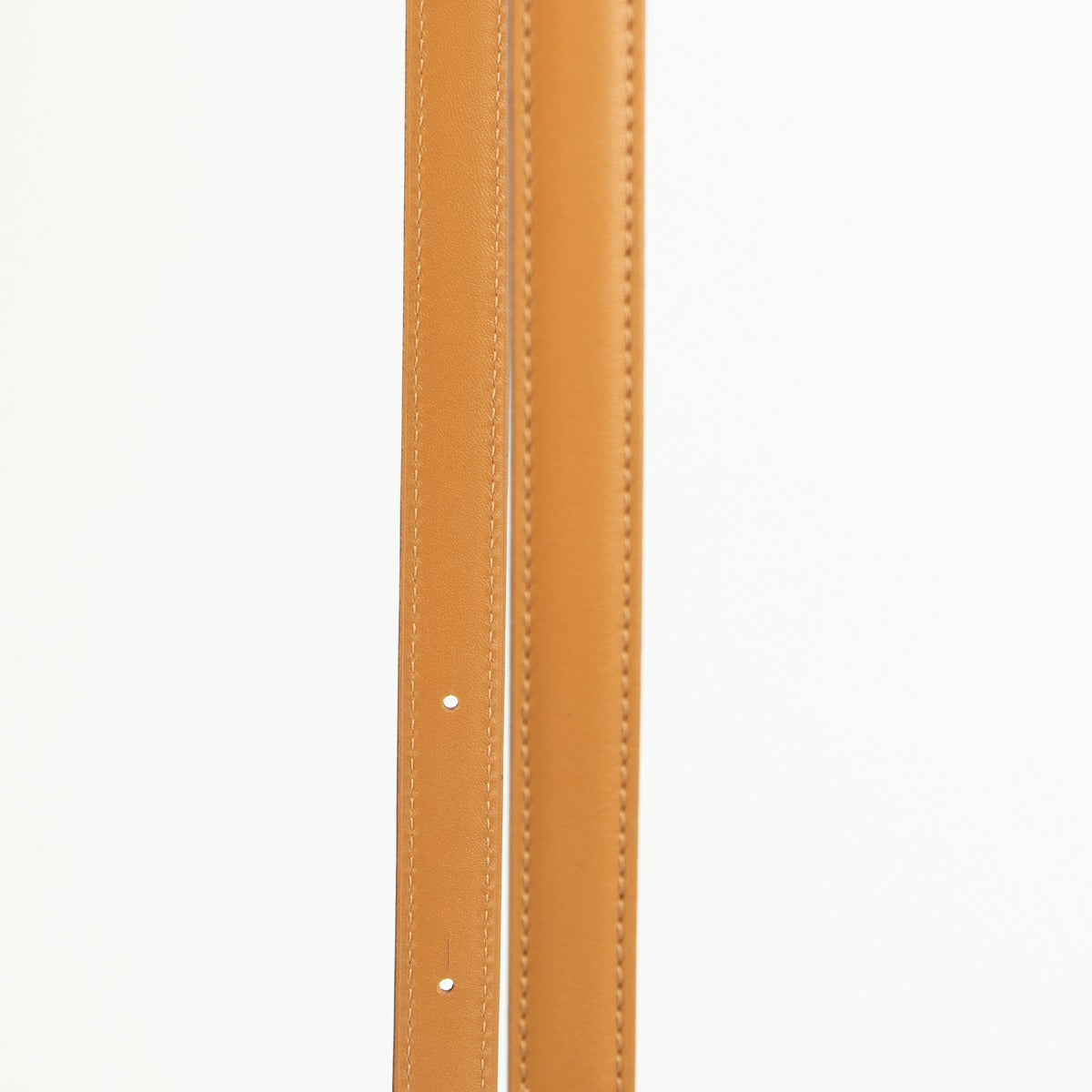 Delvaux Camel Leather Bag Strap