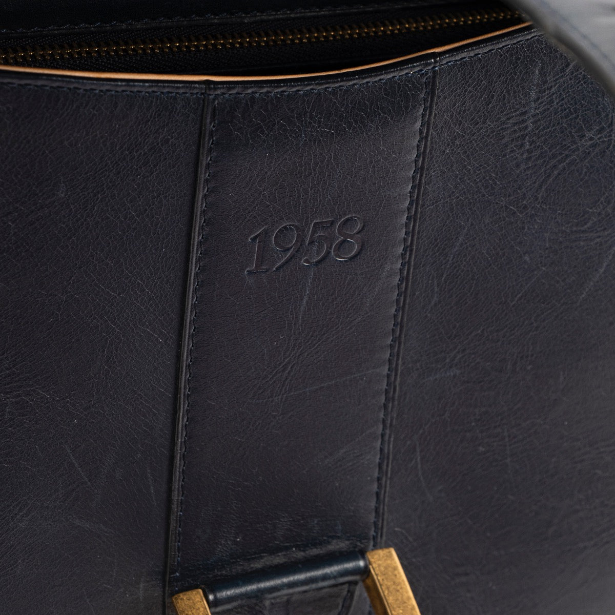 Shop safe online Delvaux Brilliant navy blue, Delvaux Brilliant in good condition, Delvaux top handle bag in good condition.