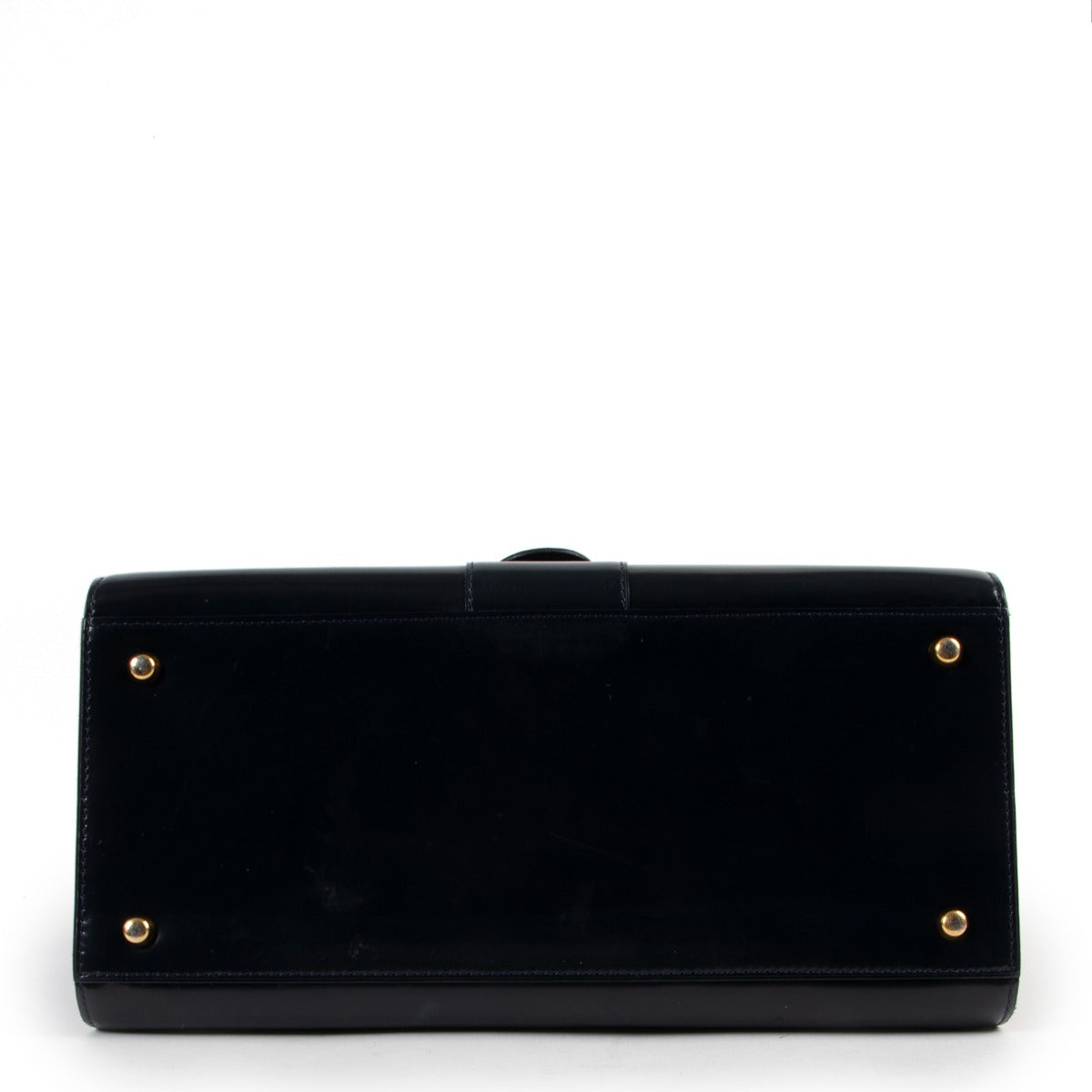shop online authentic second hand vintage luxury designer Delvaux Brillant MM Magic Marine Blue Handbag at Labellov