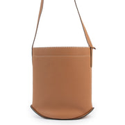 Shop safe online at Labellov in Antwerp this 100% authentic second hand Delvaux Cognac Pin Surpiqué GM Shoulder Bag