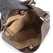 Buy online authentic second hand Delvaux Brown Louise Bag in very good condition at Labellov in Antwerp