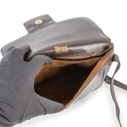Buy an authentic second hand Delvaux Brown Box Calf Leather Crossbody Bag in very good condition at www.labellov.com