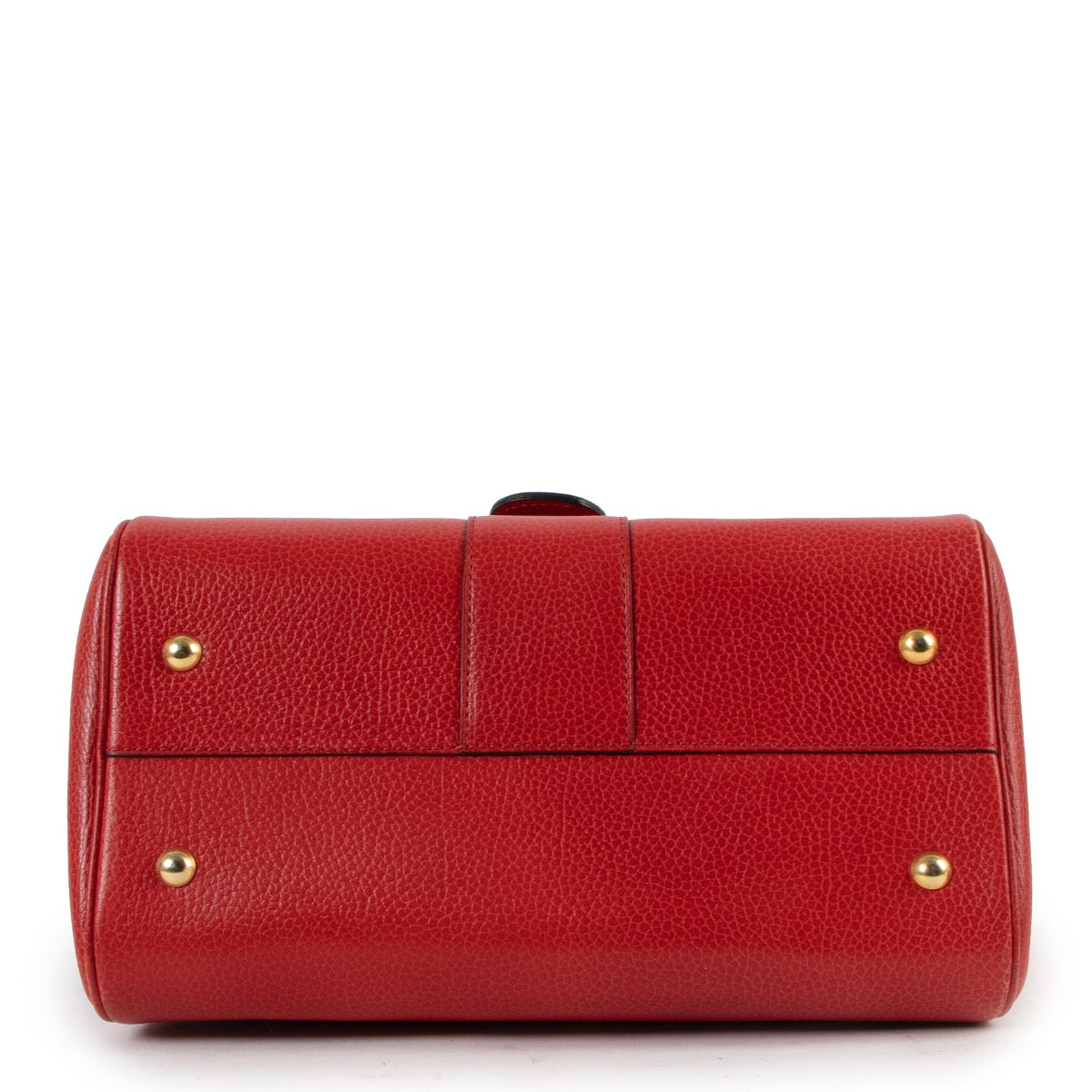 100% authentic second hand Delvaux Brillant in Bright Red at Labellov