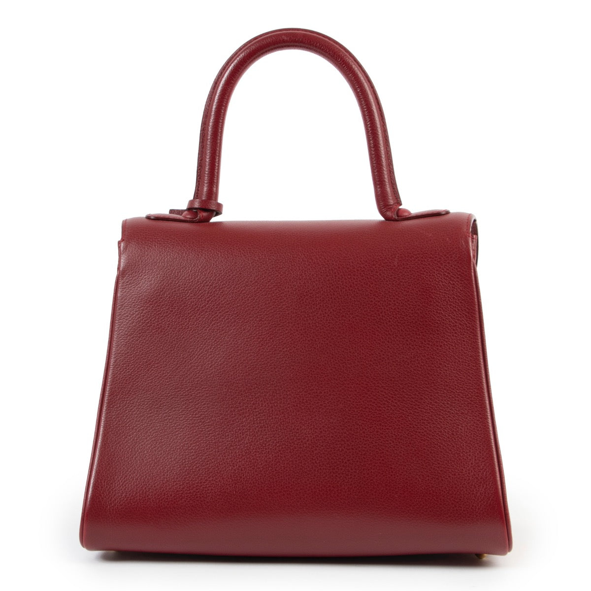 Buy an authentic second hand Delvaux Brilliant PM burgundy Top Handle at Labellov