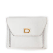 Buy an authentic second hand Delvaux White Leather Wallet in very good condition at Labellov.com