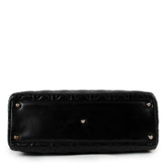 Buy online authentic second hand Christian Dior Black Lady Dior Top Handle in very good condition at Labellov in Antwerp