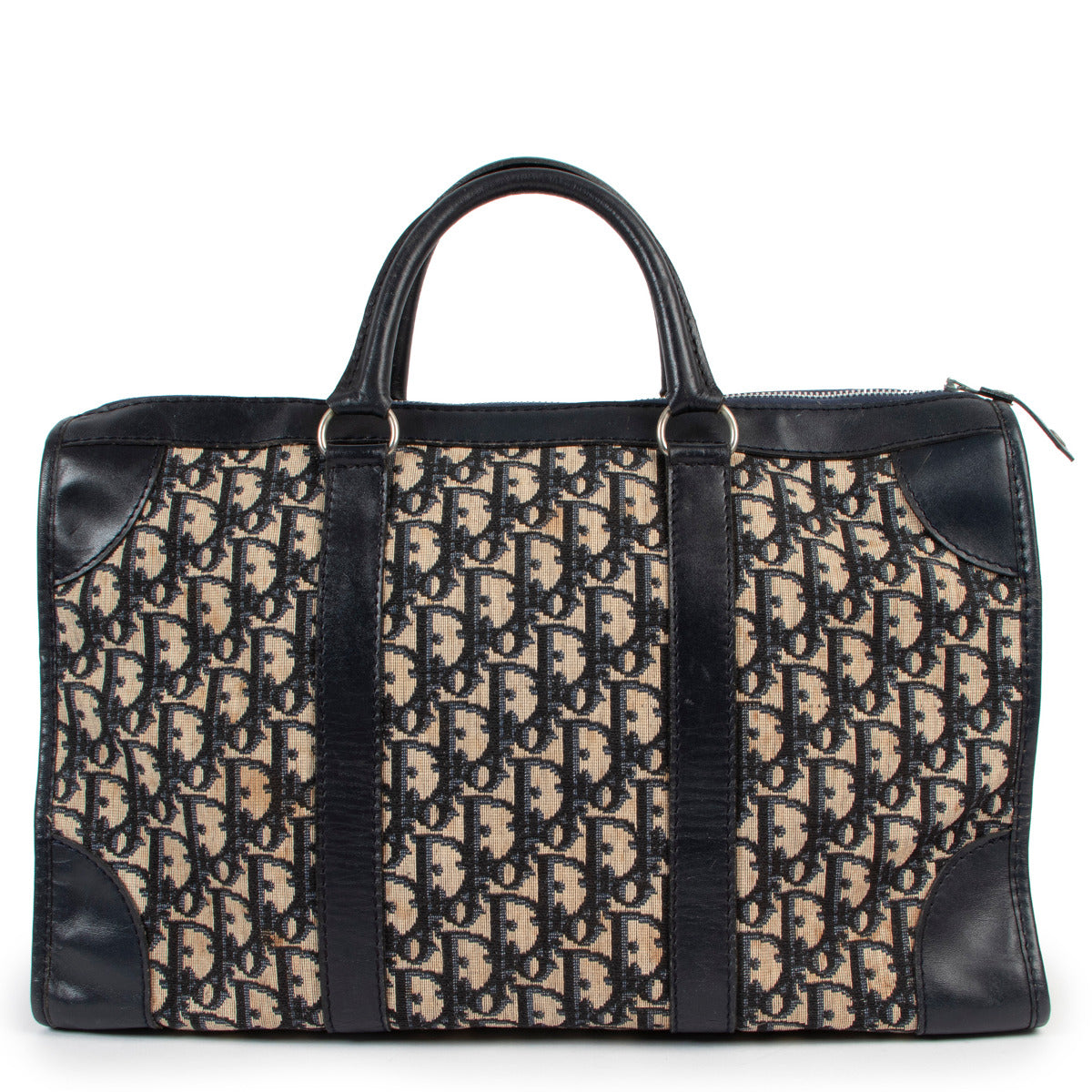 Dior Dark Blue Oblique Business Bag