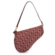Buy an authentic second hand Christian Dior Red Trotter Saddle Bag at Labellov