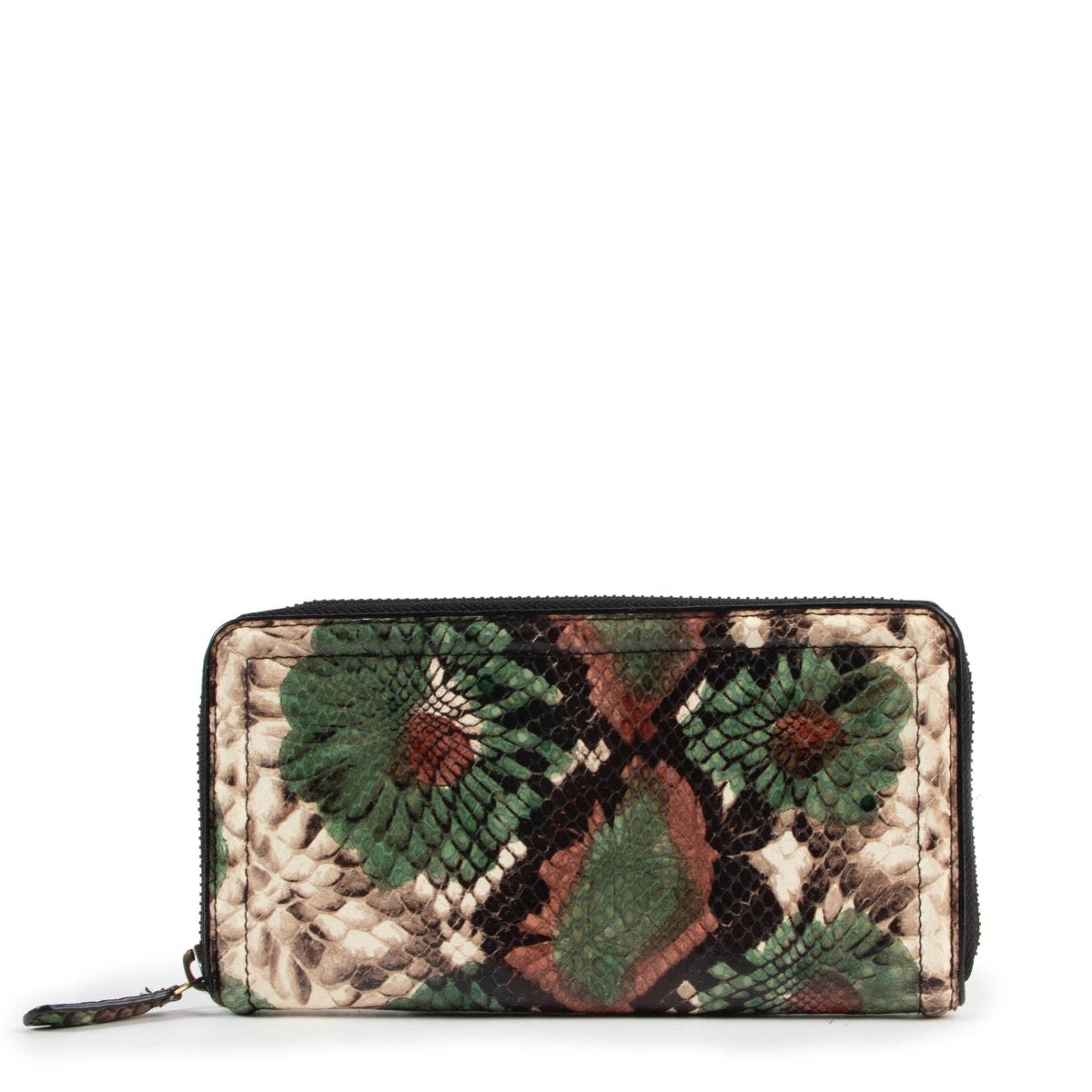 Buy an authentic second hand Dries Van Noten multicolor leather wallet at Labellov