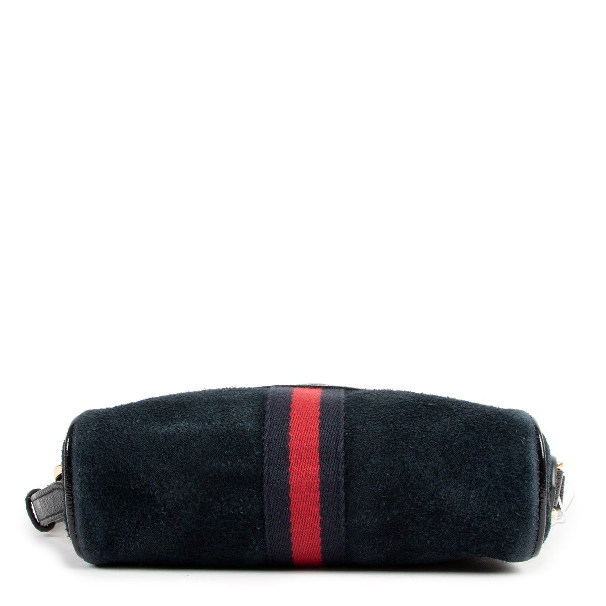 Gucci Ophidia Blue Suede Mini Crossbody Bag