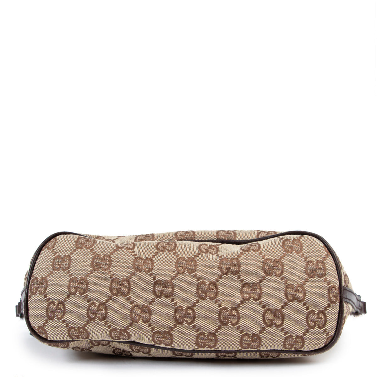 Sac à bandoulière Gucci Boat Baguette en toile monogramme marron