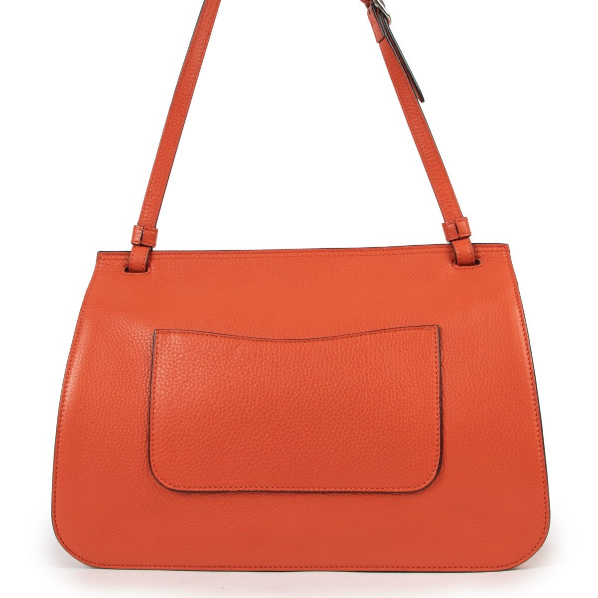 Shop safe online at Labellov in Antwerp this 100% authentic second hand Gucci Orange Bamboo Daily Shoulder Bag