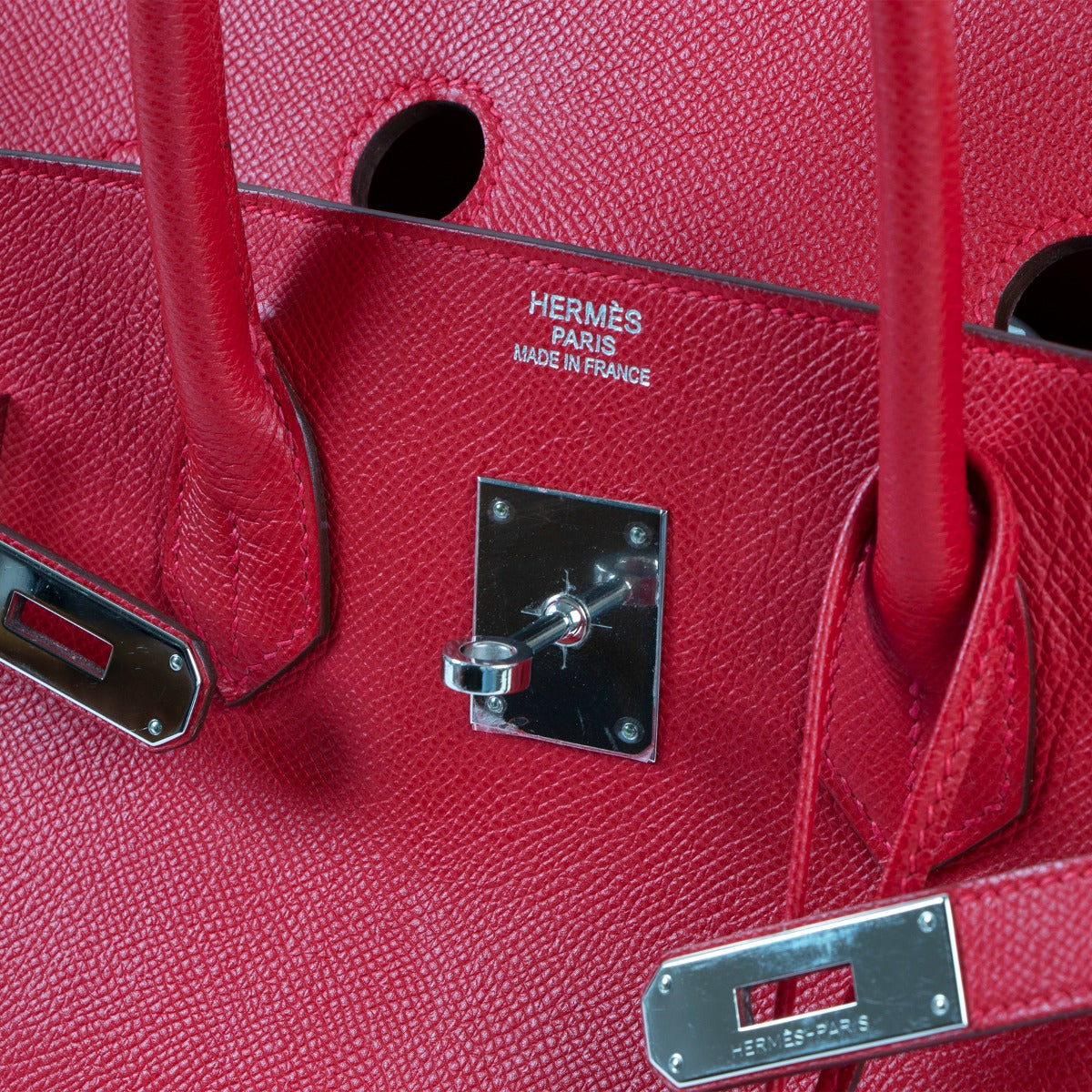Hermès Birkin 35 Rouge Casaque Epsom PHW