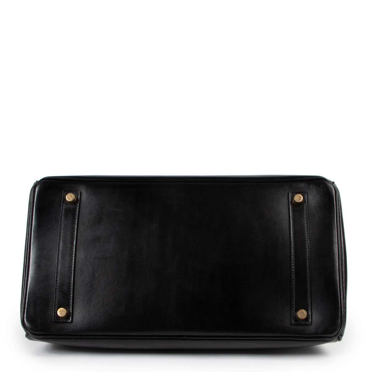 Hermès Birkin 35 Black Box Gold Hardware