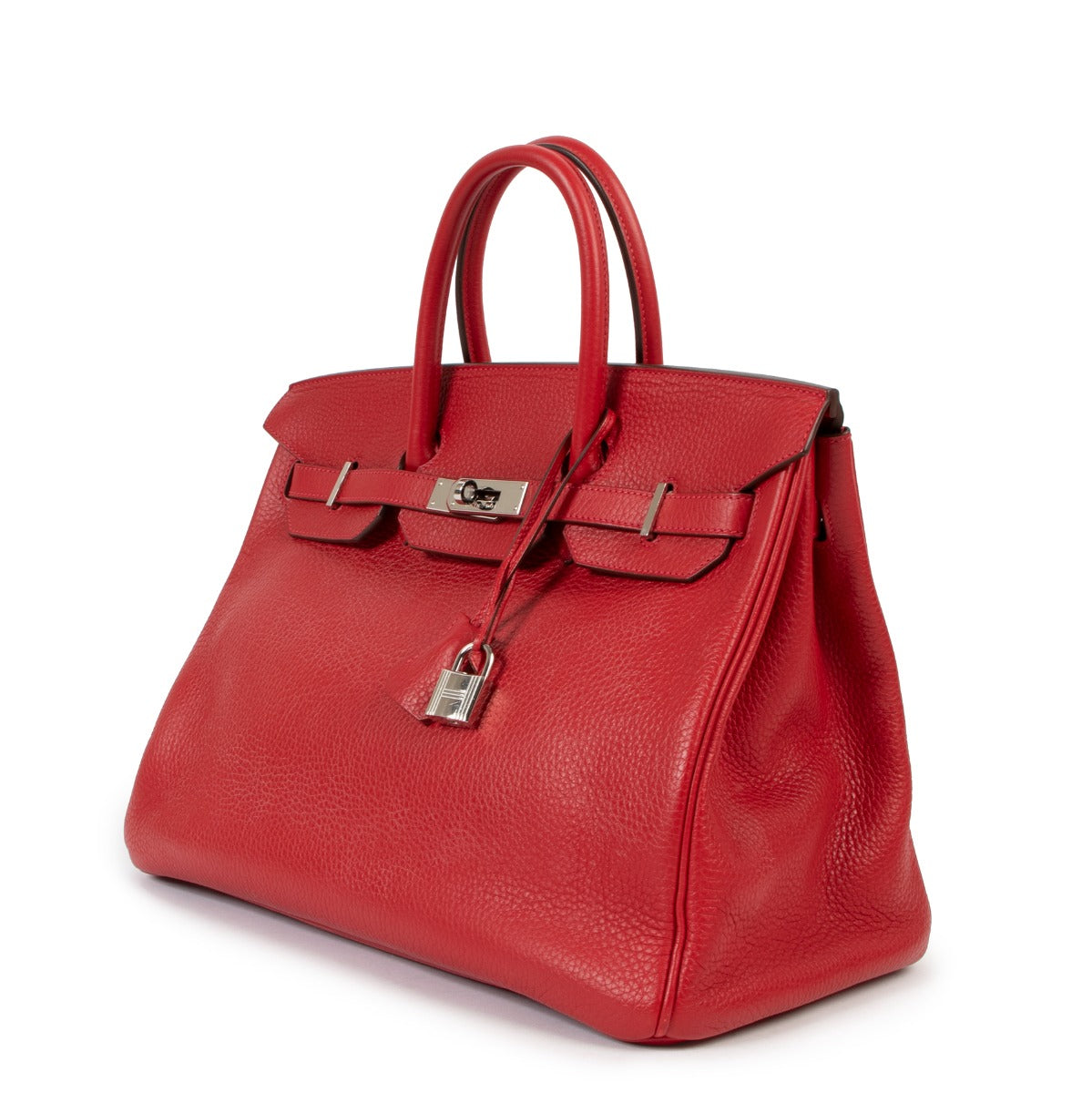 Hermès Birkin 35 Rouge Casaque Taurillon Clemence PHW