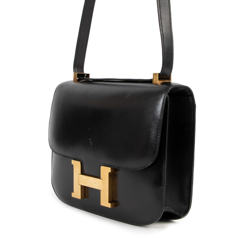 shop an authentic Hermès Constance 23 Box Calf GHW in very good condition at Labellov
