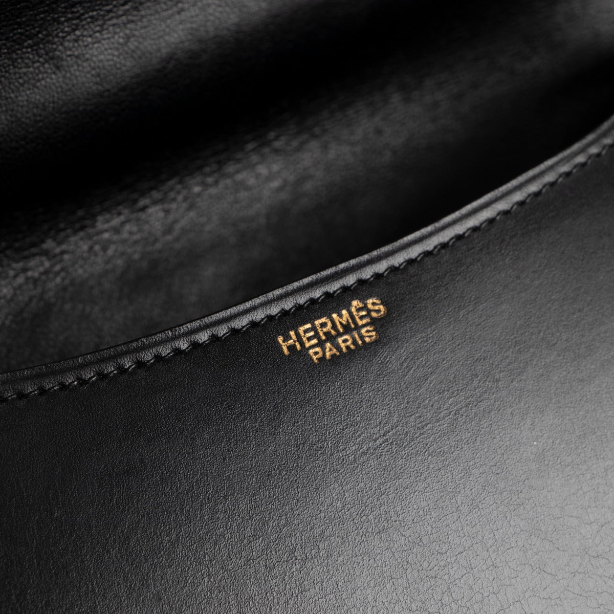 achetez second main hermes constance vintage 23 box calf veau noir