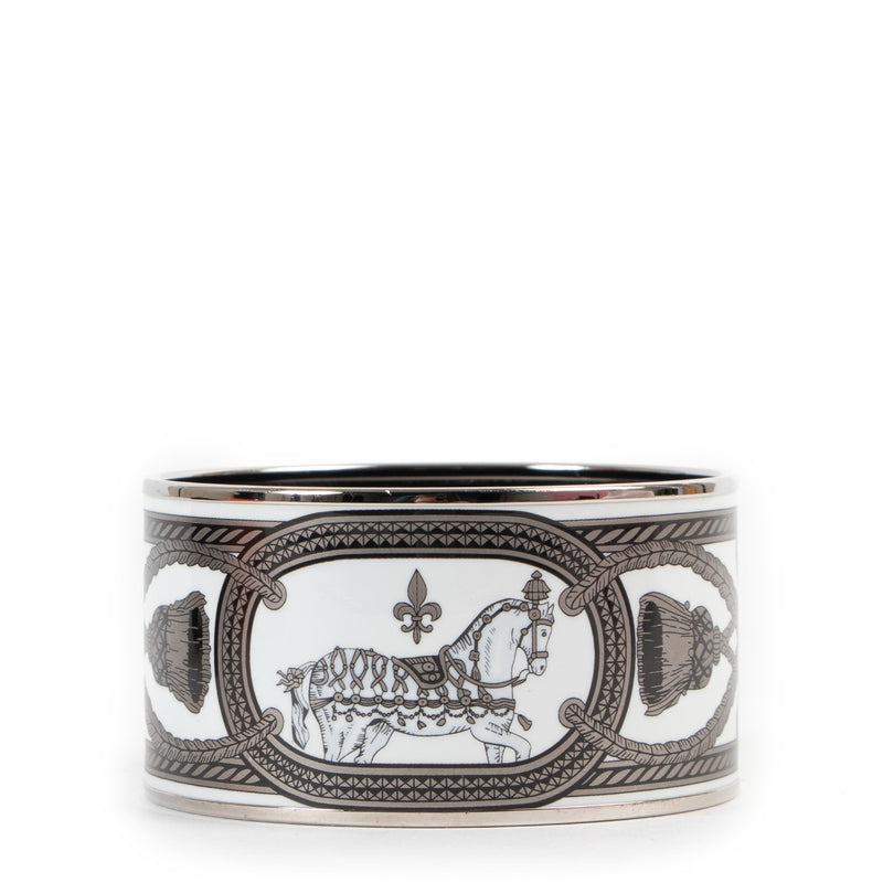 Hermès Bedrukte Emaille Armband