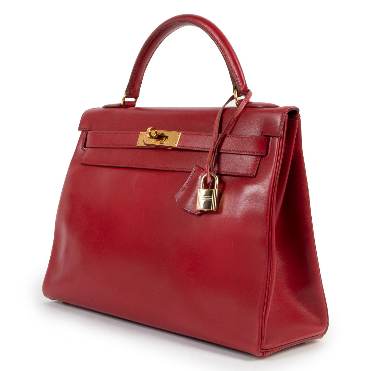 Authentic second hand luxury designer Hermès Kelly 32 Vintage Handbag at Labellov.com