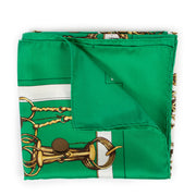 Buy an authentic second hand Hermès Carré 90 Mors et Filets Silk Scarf at Labellov.com