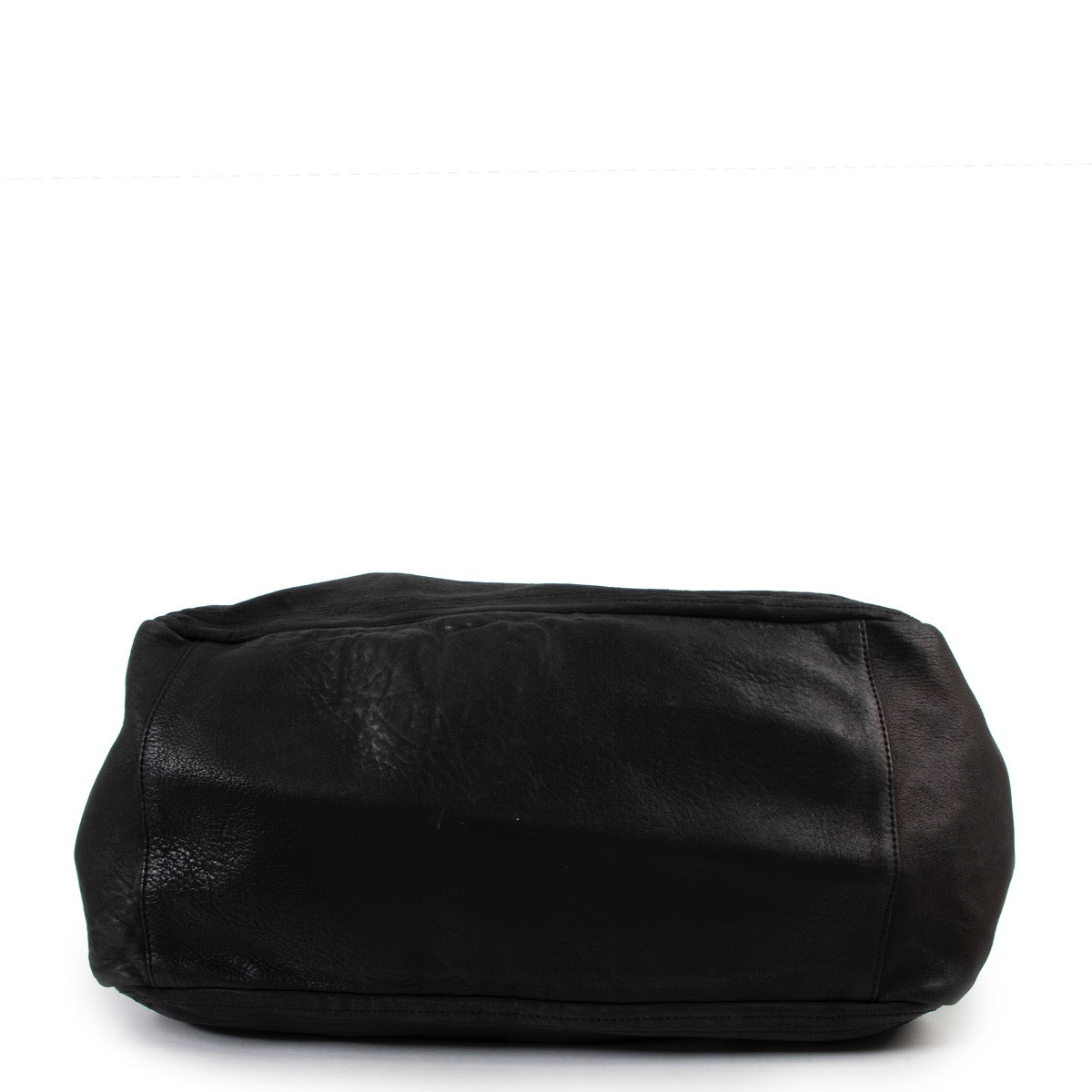 Buy an authentic second hand Lanvin Black Leather Shoulder Bag in very good condition at Labellov