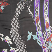 Buy online authentic second hand Leonard Black Silk Scarf in very good condition at Labellov in Antwerp