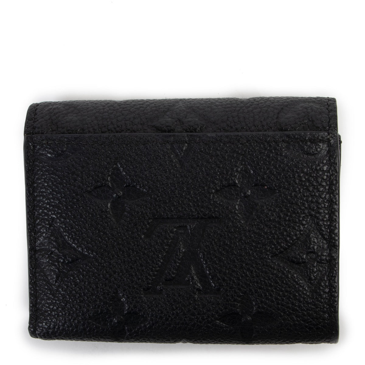 Shop safe online at Labellov in Antwerp this 100% authentic second hand Louis Vuitton Navy Monogram Empreinte Victorine Wallet