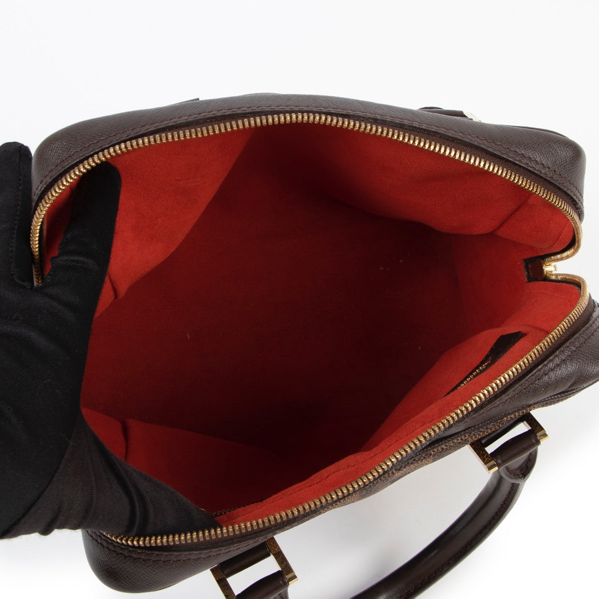 shop and sell authentic vintage Louis Vuitton Brera Damier Ebene Handbag at Labellov for the best price