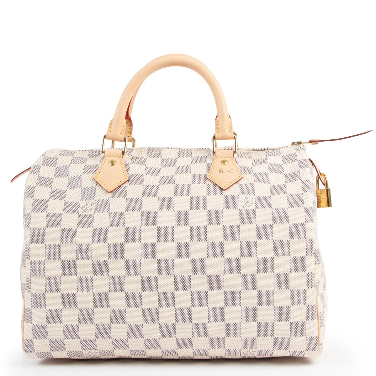 Louis Vuitton Speedy 30 Damier Azur Handbag