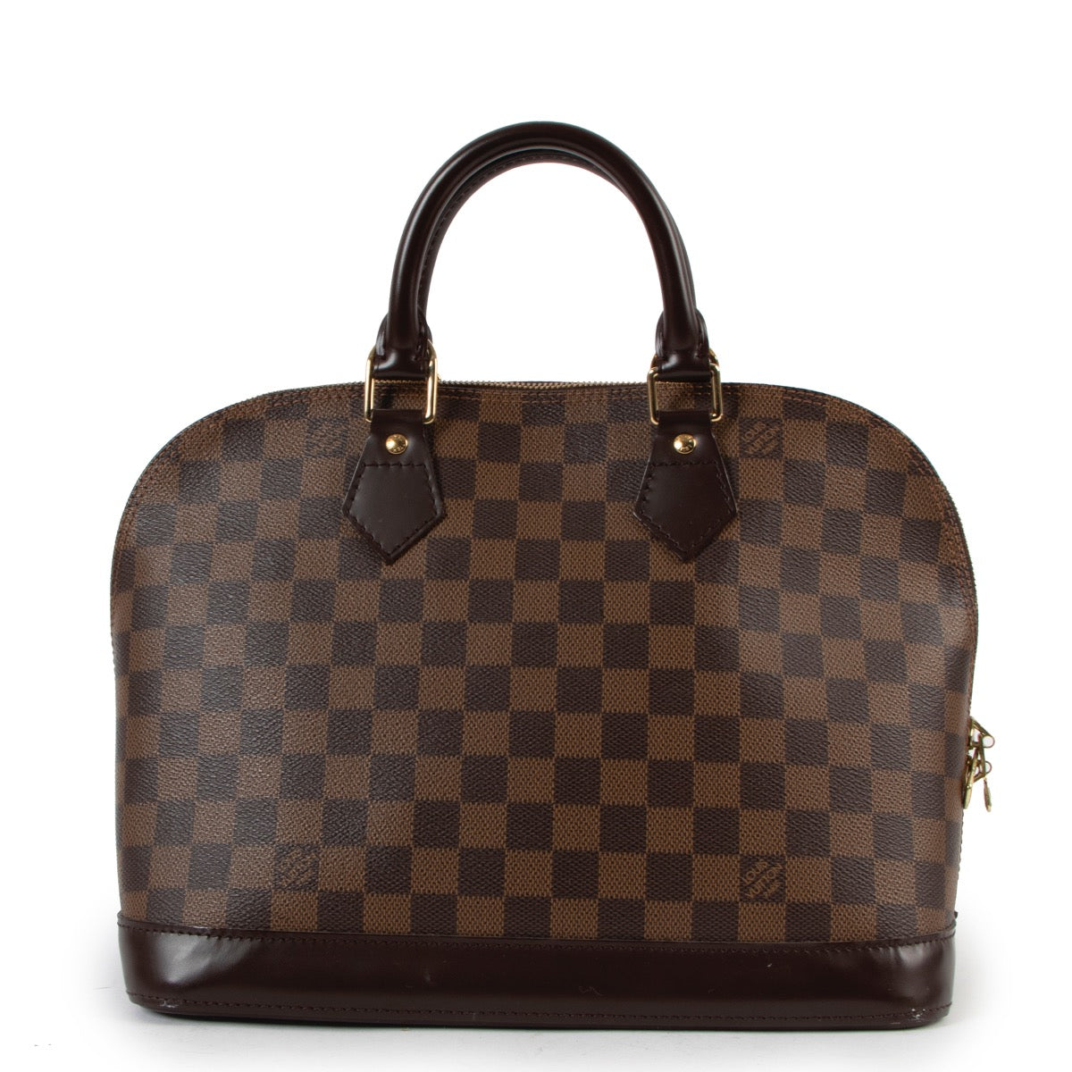 Buy an authentic second hand Louis Vuitton Alma PM Damier Ebene Top Handle Bag at Labellov