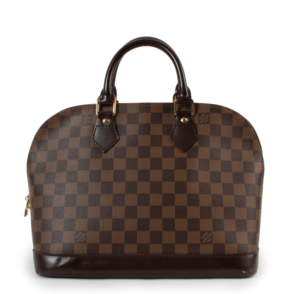 Louis Vuitton Alma PM Damier Ebene Top Handle Bag
