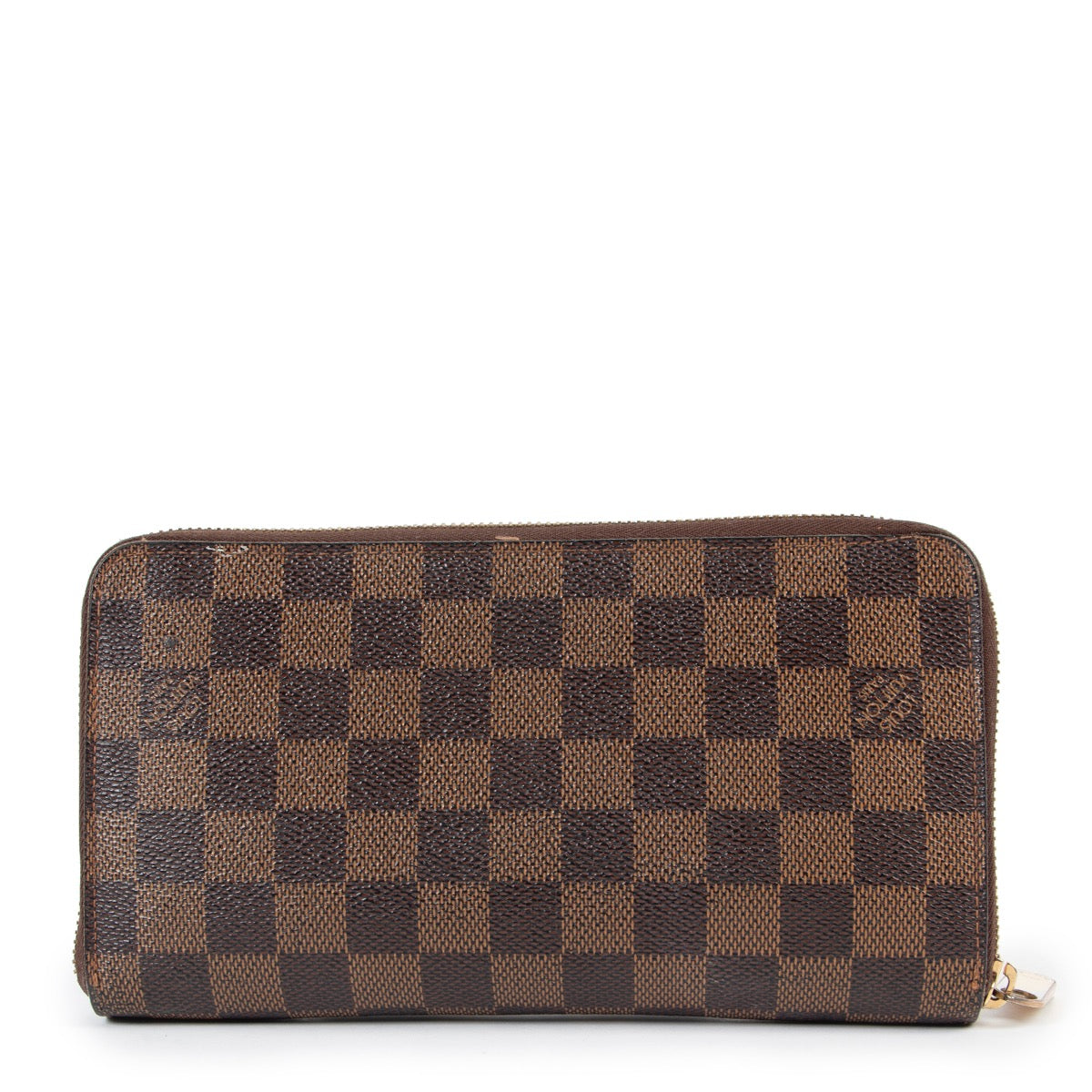 Buy a 100% authentic second hand Louis Vuitton Zippy Organizer Damier Ebene Wallet at Labellov