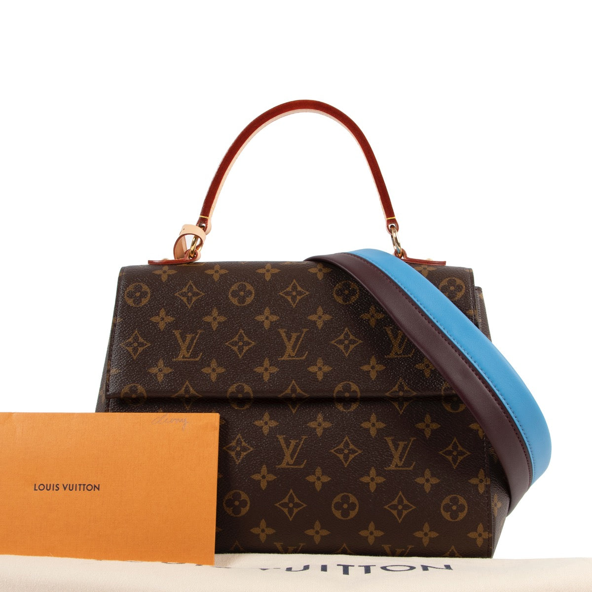 Shop safe online second hand Louis Vuitton Cluny MM Monogram Handbag by Lebellov for the best price