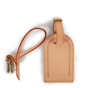 Louis Vuitton Natural Cowhide Leather Luggage Tag