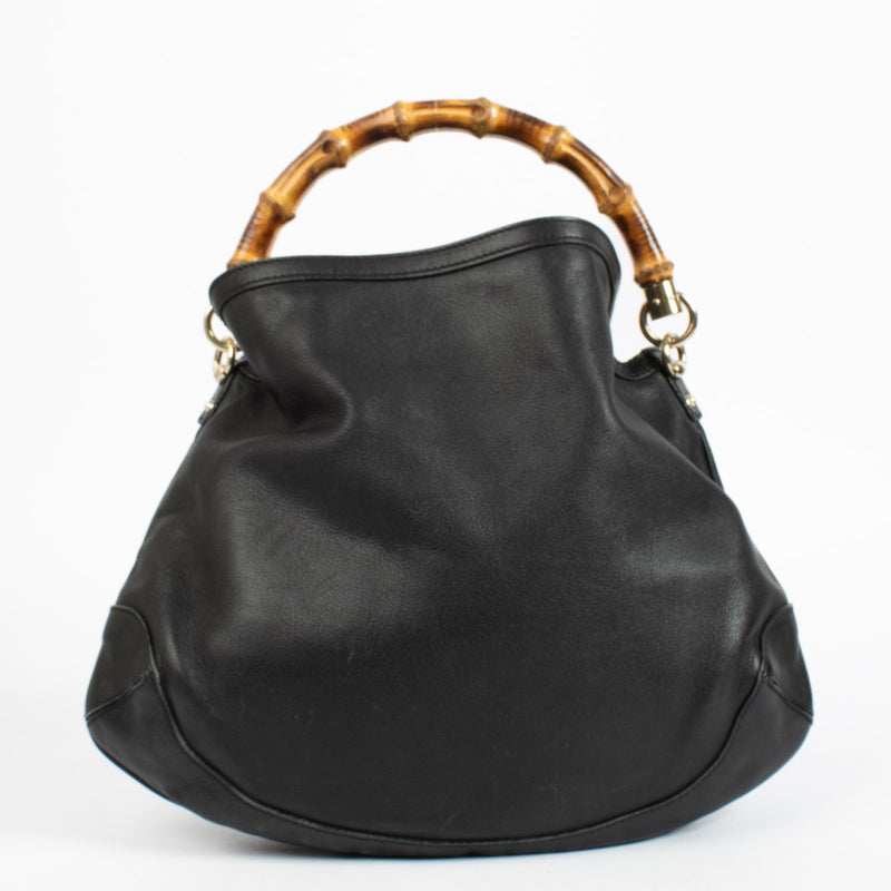 Authentic preloved Gucci Black Peggy Hobo Bag on Labellov.com