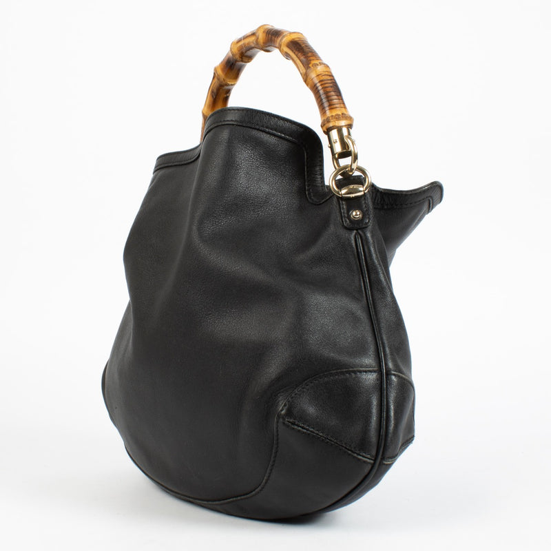 Authentic preloved Gucci Black Peggy Hobo Bag on Labellov.com