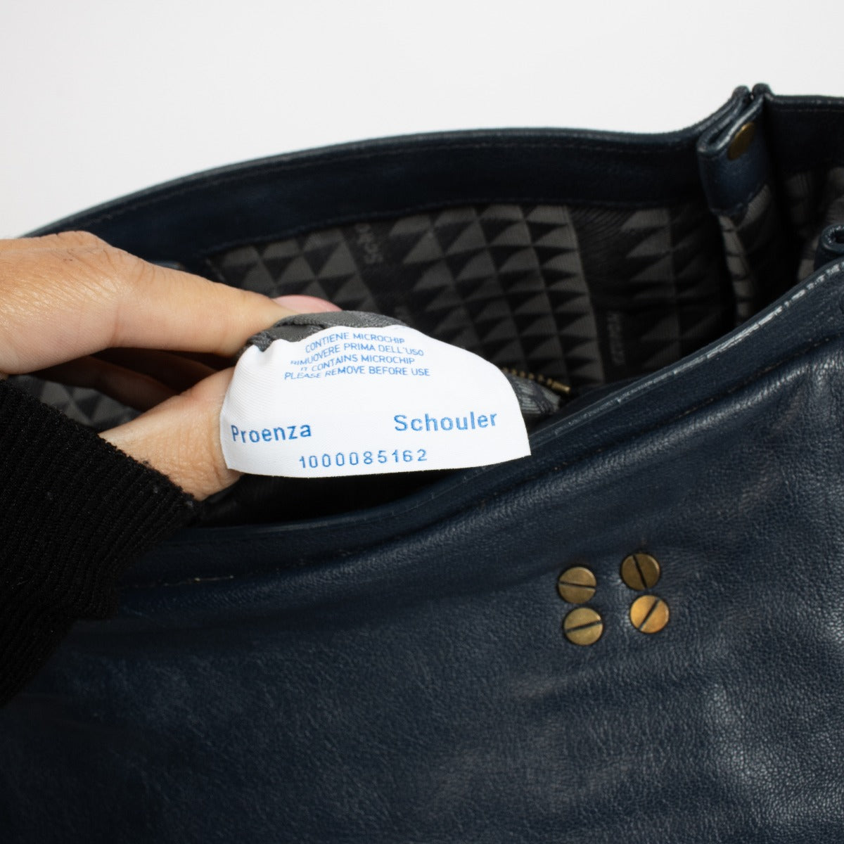 Authentic pre-loved Proenza Schouler Blue PS1 Bag on Labellov.com