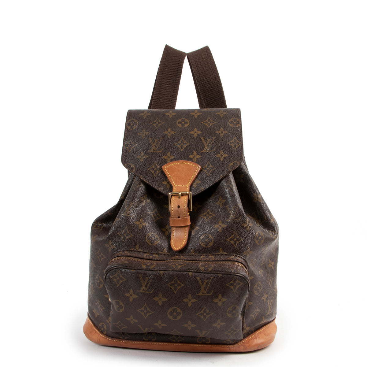 Sac à dos Montsouris en toile Monogram Louis Vuitton